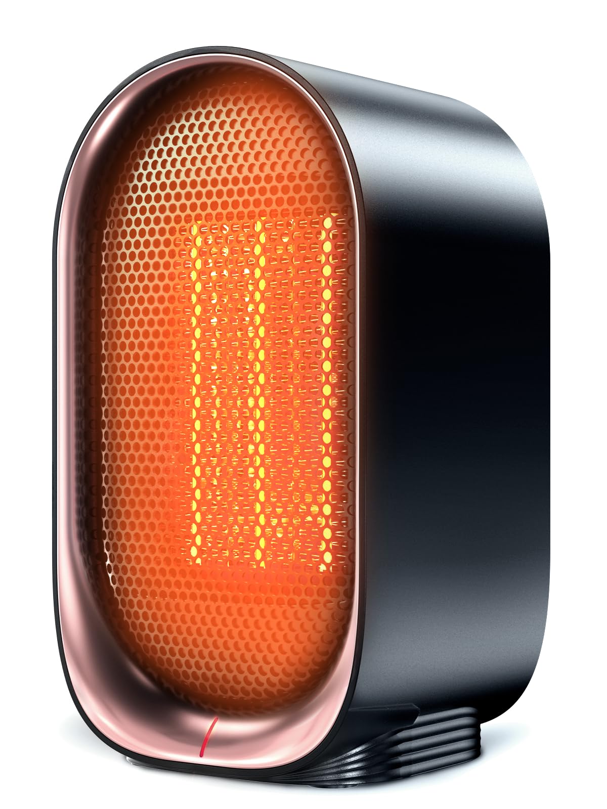BZGG space heater front view compact desk-friendly design for home offices