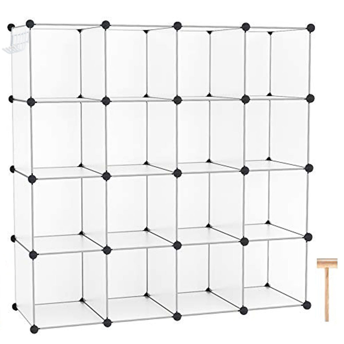 C&AHOME Cube Storage Organizer assembly guide demonstrates easy setup for your space