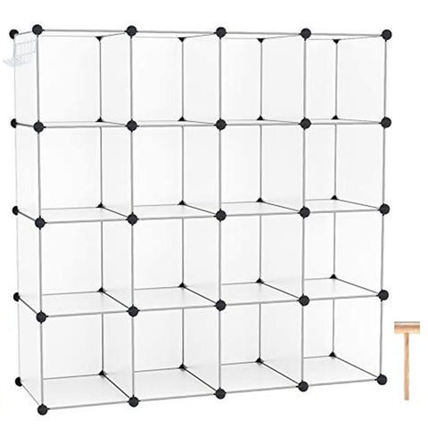 C&AHOME Cube Storage Organizer assembly guide demonstrates easy setup for your space