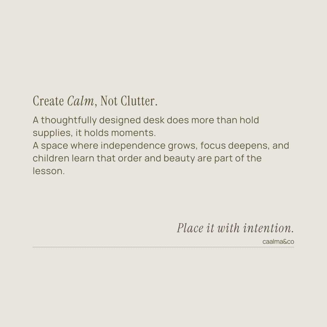 CAALMA & Co gold hardware accents add a premium touch to the set.