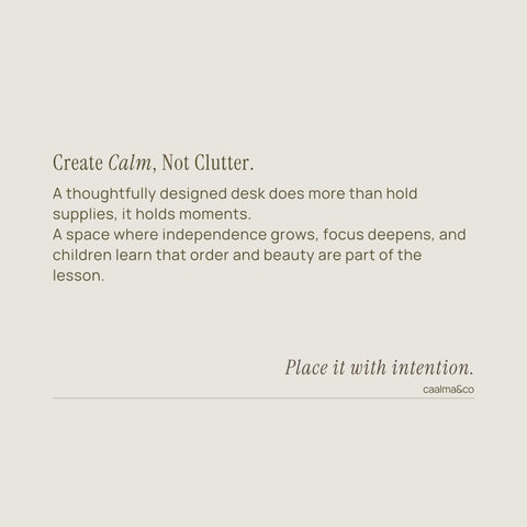 CAALMA & Co gold hardware accents add a premium touch to the set.