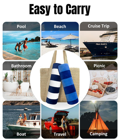 cabanana no-lint cotton fabric for clean, comfortable drying