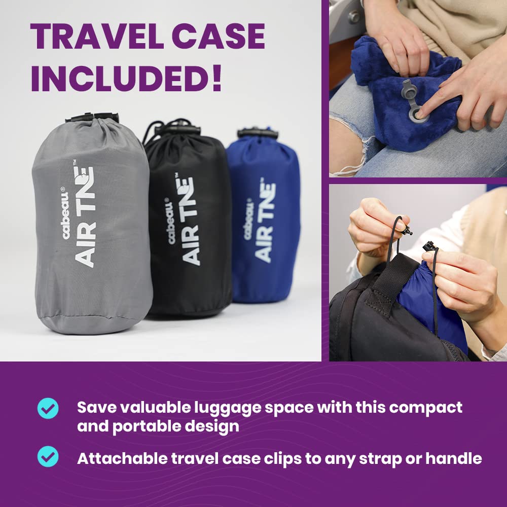 Cabeau Air TNE HeadCatch-strap highlights personalized fit and temperature regulation