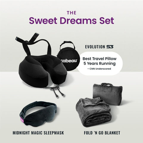 Jet Black Cabeau Evolution S3 color option for travelers