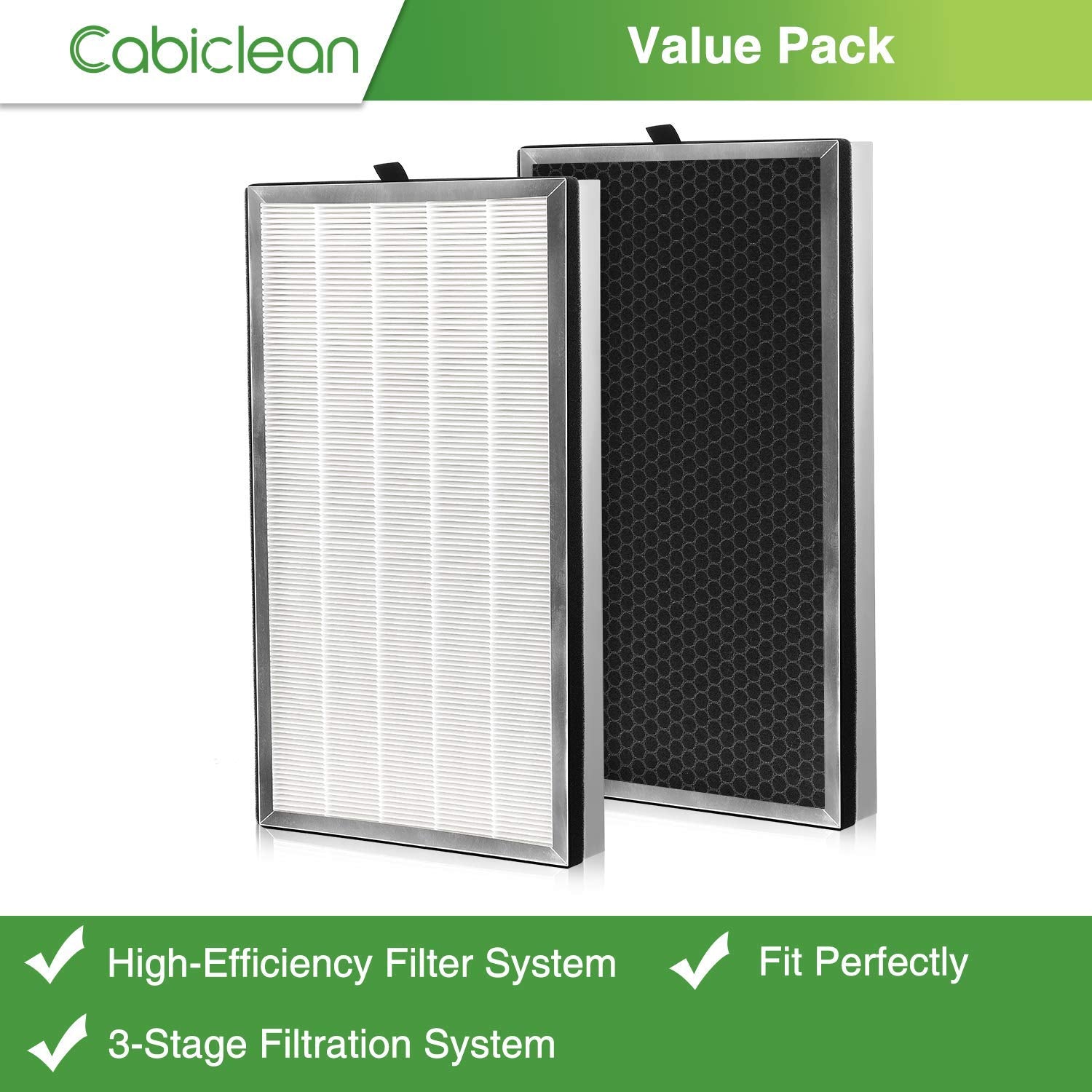 Cabiclean 112 filter in purifier slot ready for quick swap.