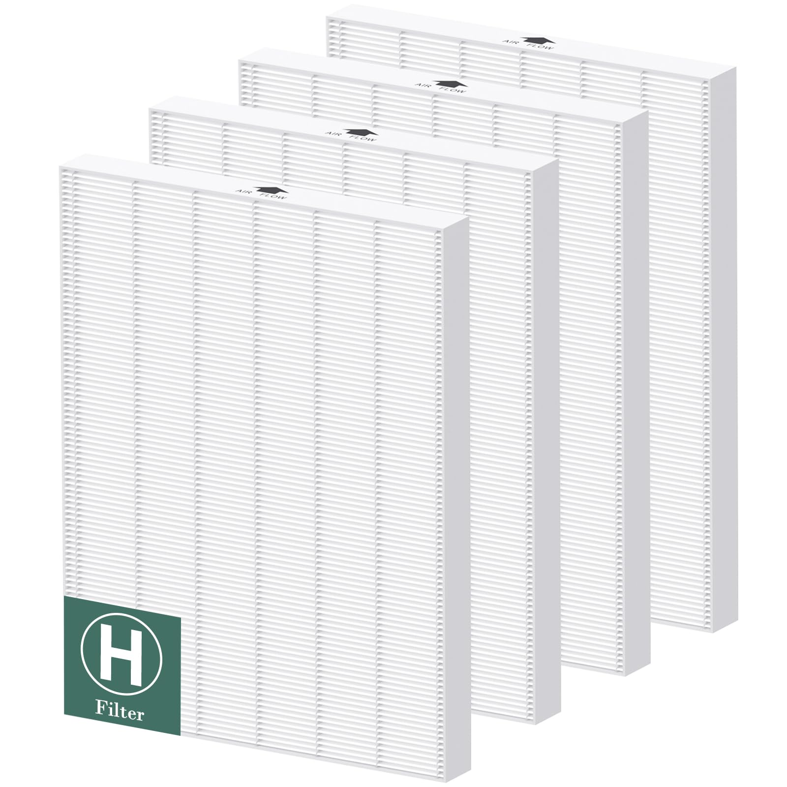 Cabiclean 116130 Filter H four-pack box for Winix compatibility and long-term use.