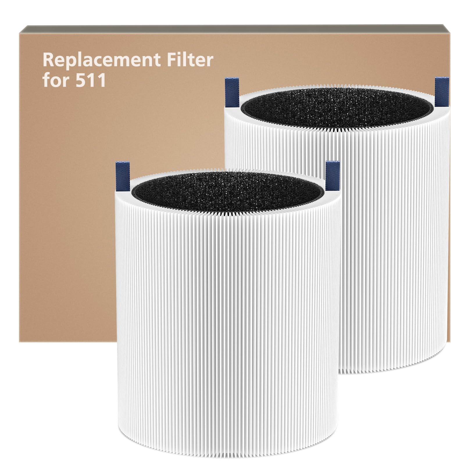 Cabiclean 2-pack 511 filter packaged for easy Blue Pure 511 replacement.