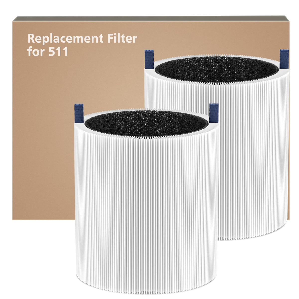 Cabiclean 2-pack 511 filter packaged for easy Blue Pure 511 replacement.