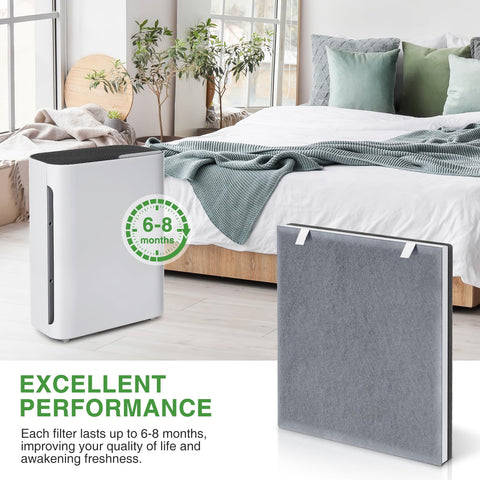 Cabiclean 4-pack Vital 100 replacement filters for long-lasting performance.