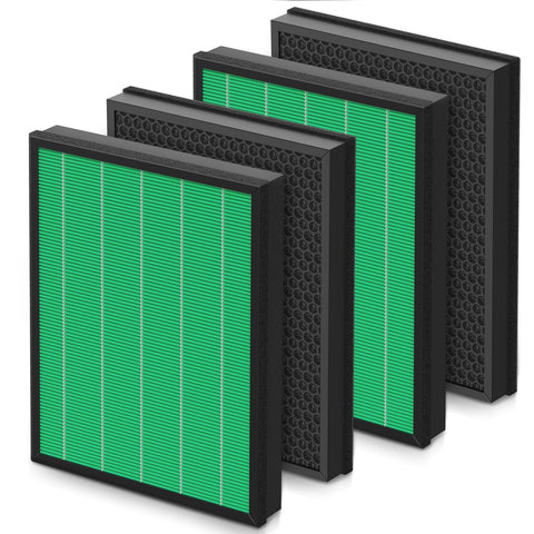Cabiclean 400/400S replacement filter set improves room air clarity.
