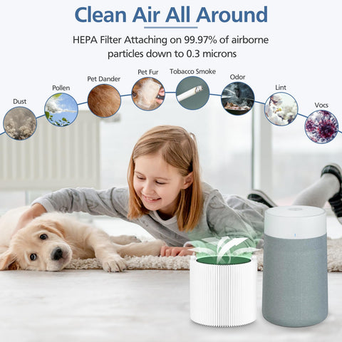 Cabiclean 411i Max filter pack side view with slim profile