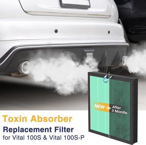 Cabiclean activated-carbon 3-in-1 layer targets odors and VOCs.