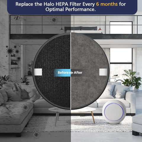 Cabiclean activated-carbon pre-filter reduces odors and captures large particles