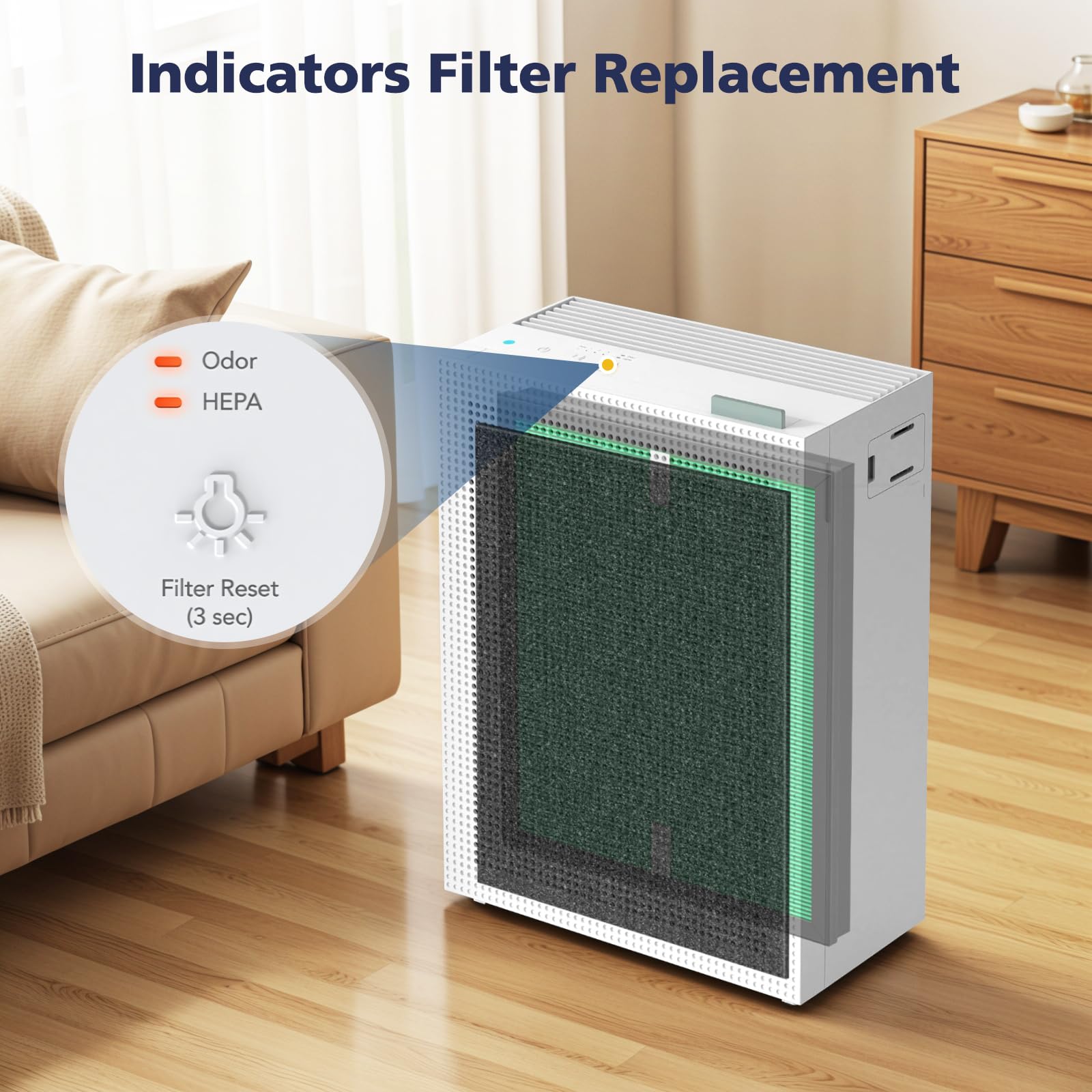 Cabiclean AP-1019C-FP compatible filter ensures proper fit