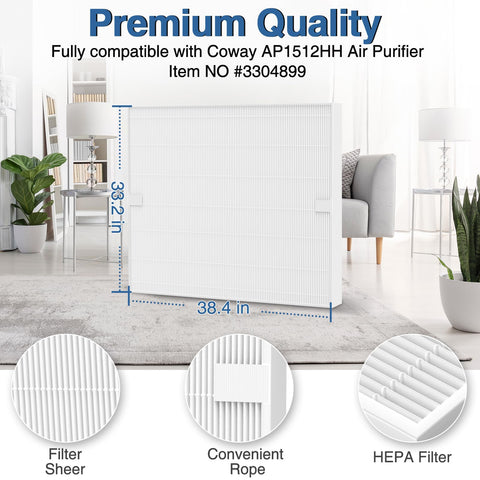 Cabiclean easy-change filter keeps maintenance hassle-free.