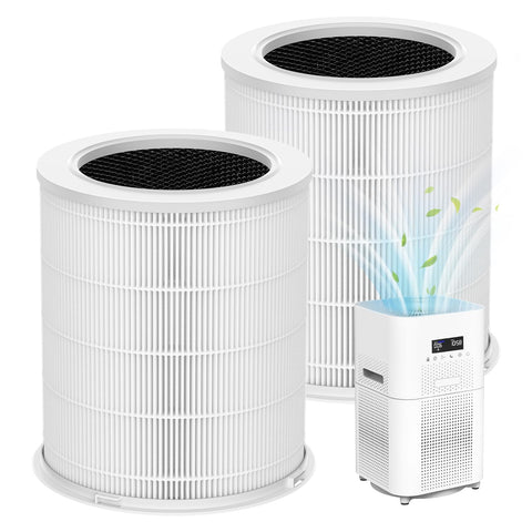 Cabiclean AP401 AP402 filter pack front view for large room purification.