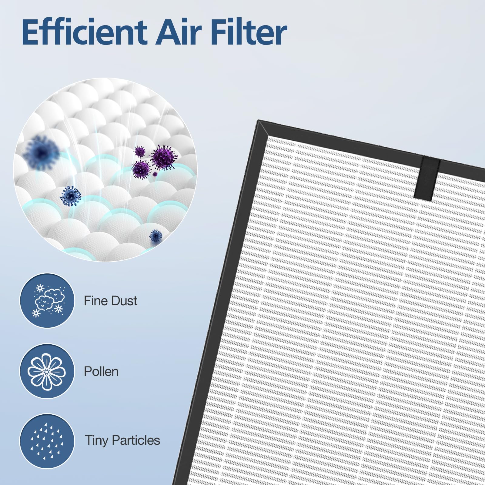 Cabiclean APH260 3-in-1 filter combines three stages in one unit.