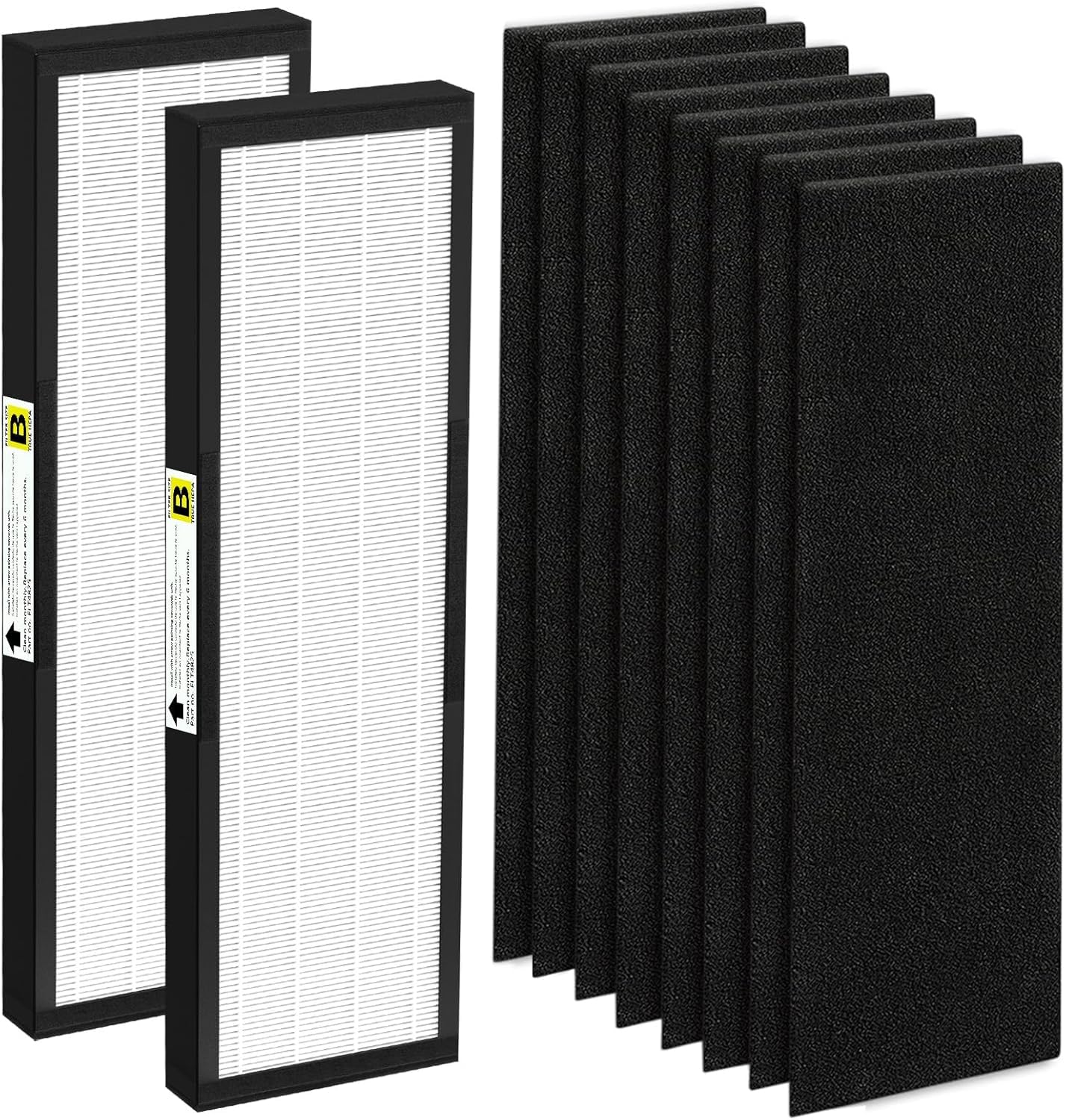 Cabiclean FLT4825 HEPA filter B front view for cleaner air.