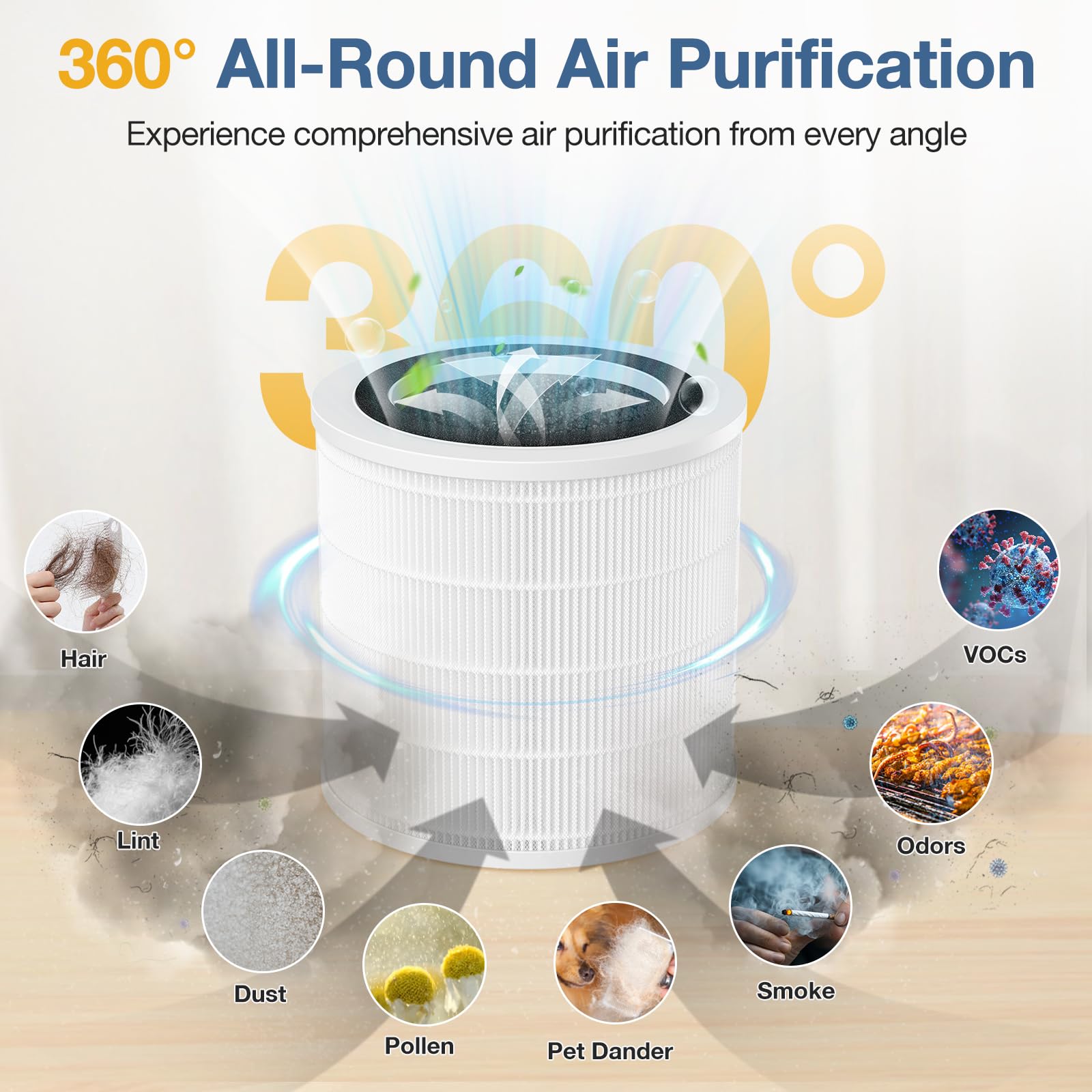 Cabiclean H7126 filter FSC-certified paper material ensures sustainable filtration.