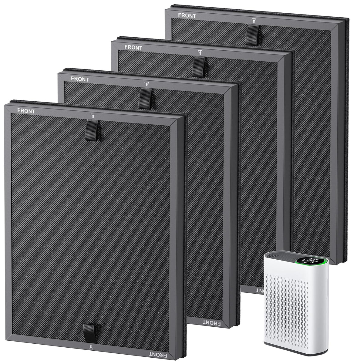 Cabiclean HAP602 four-pack filter for ECOSELF supports ongoing clean air