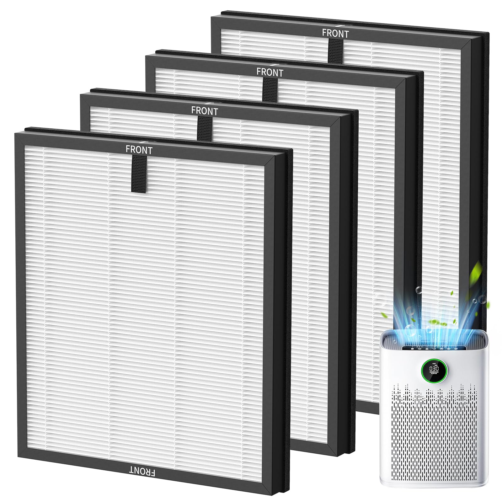 Cabiclean HAP603 filter compatible with ECOSELF purifiers for seamless fit.