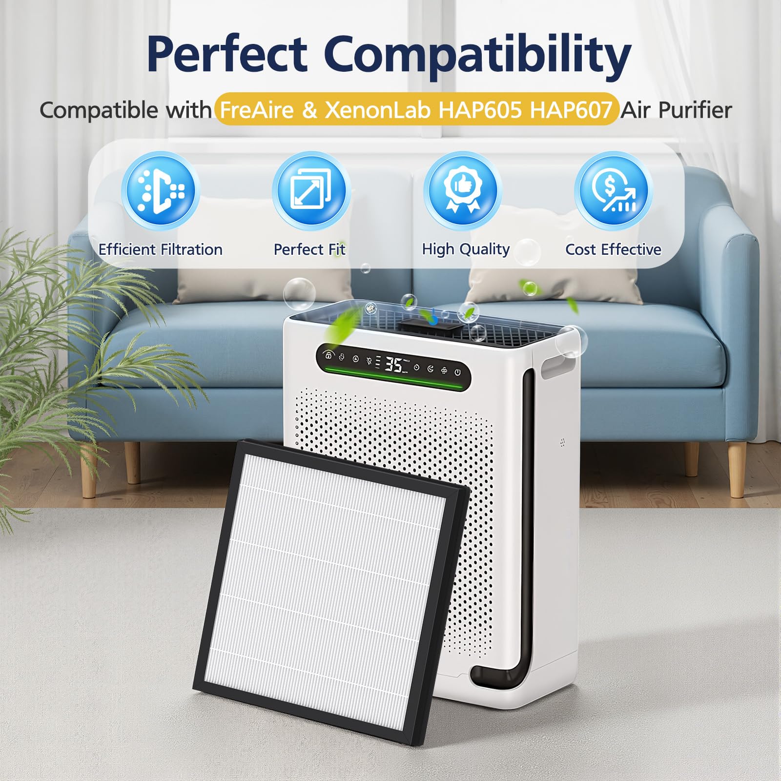 Cabiclean HAP605 3in1 filtration system demonstrates comprehensive air cleaning