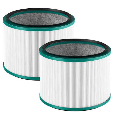 Cabiclean HP01/HP02 filter pack front view for Dyson compatibility and easy replacement