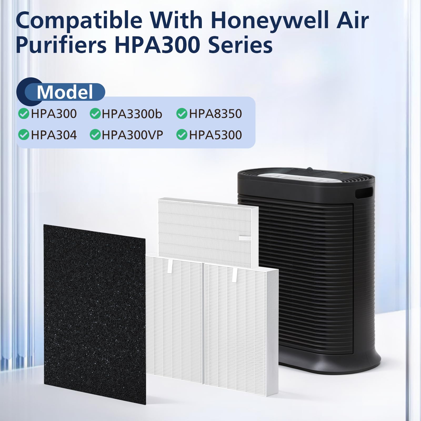 Cabiclean HPA300 full filter kit ready to replace your purifier filters
