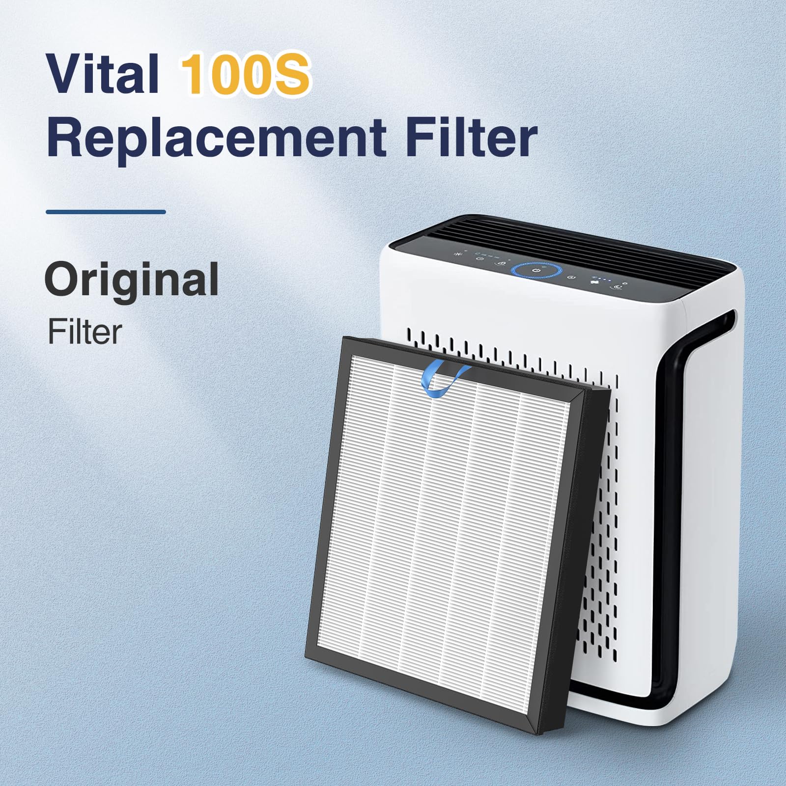 Cabiclean compatibility image showing Levoit Vital 100S fit