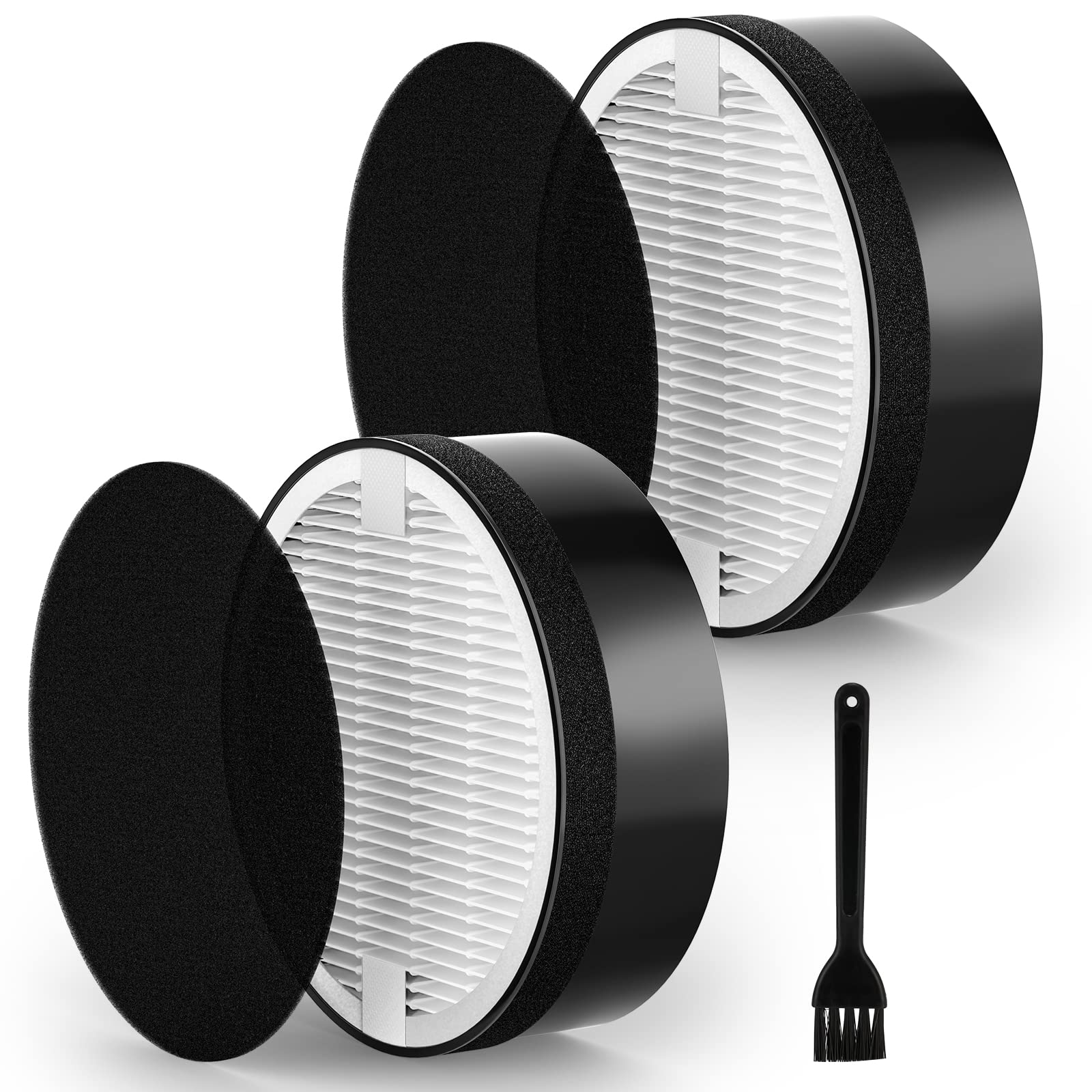 Cabiclean LV-H-132 replacement filter two-pack for LEVOIT LV-H-132 purifiers.