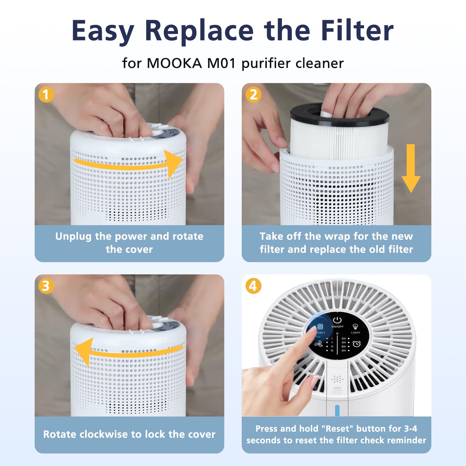 Cabiclean M01 two-pack supports regular replacement for cleaner air.