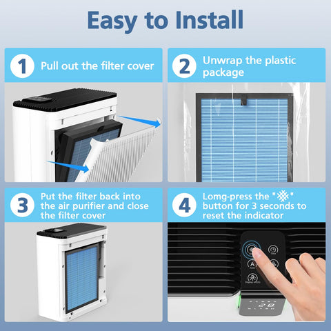 FSC-certified paper Cabiclean MJ005H filter construction