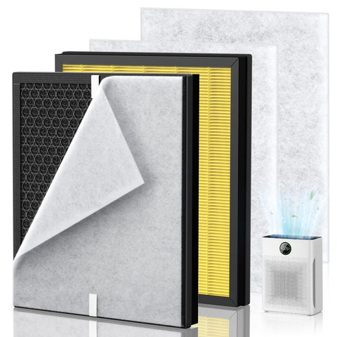 Cabiclean PR1 filter for Mooka PR1 air purifier improves large-room air quality.