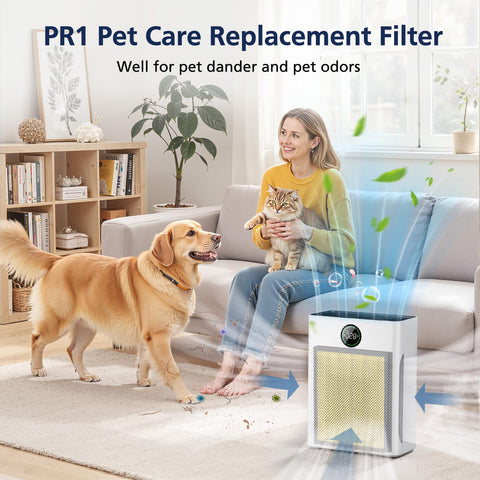 Two-pack PR1 filters provide ongoing replacement for continuous purification.