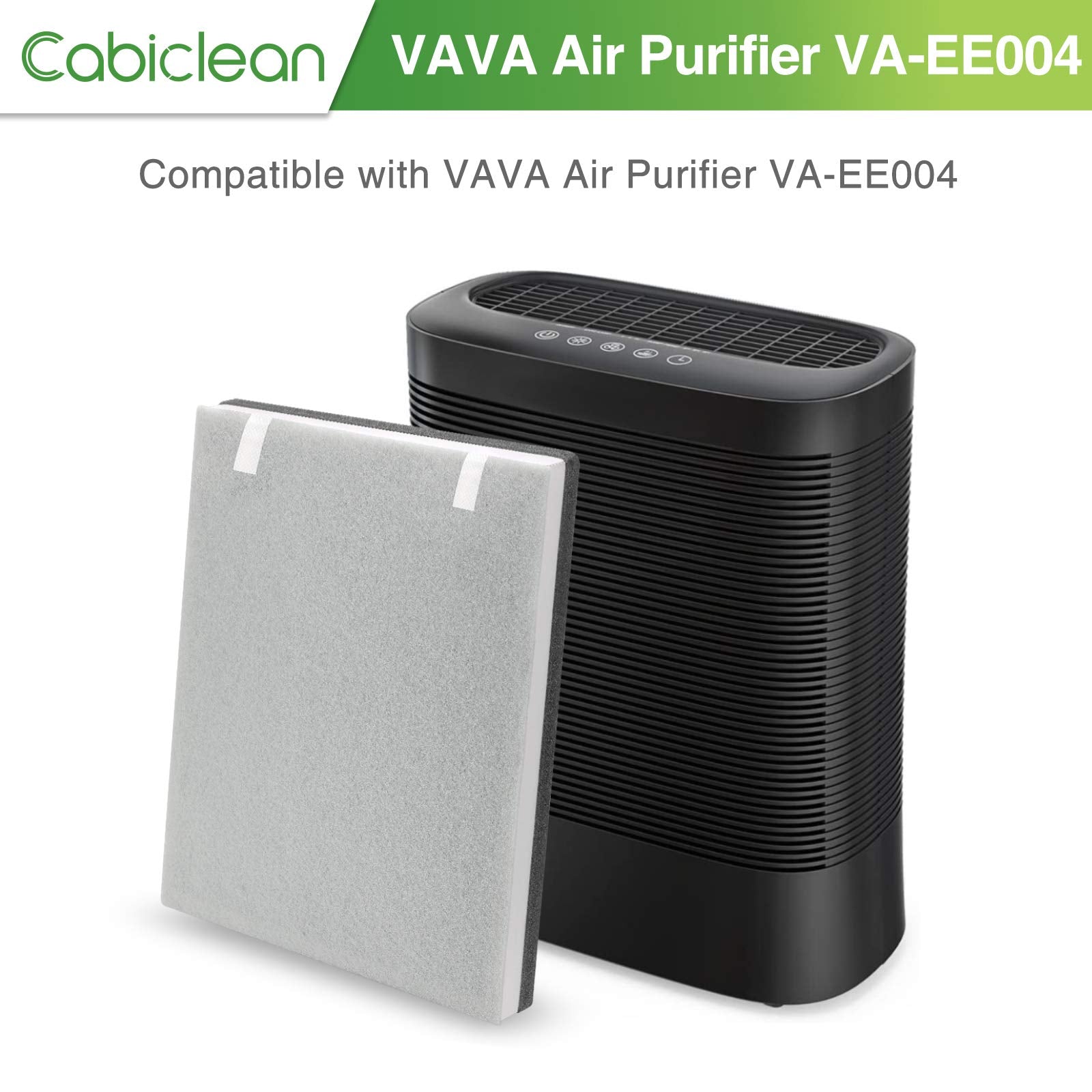 Cabiclean VA-EE004 activated carbon layer reduces odors