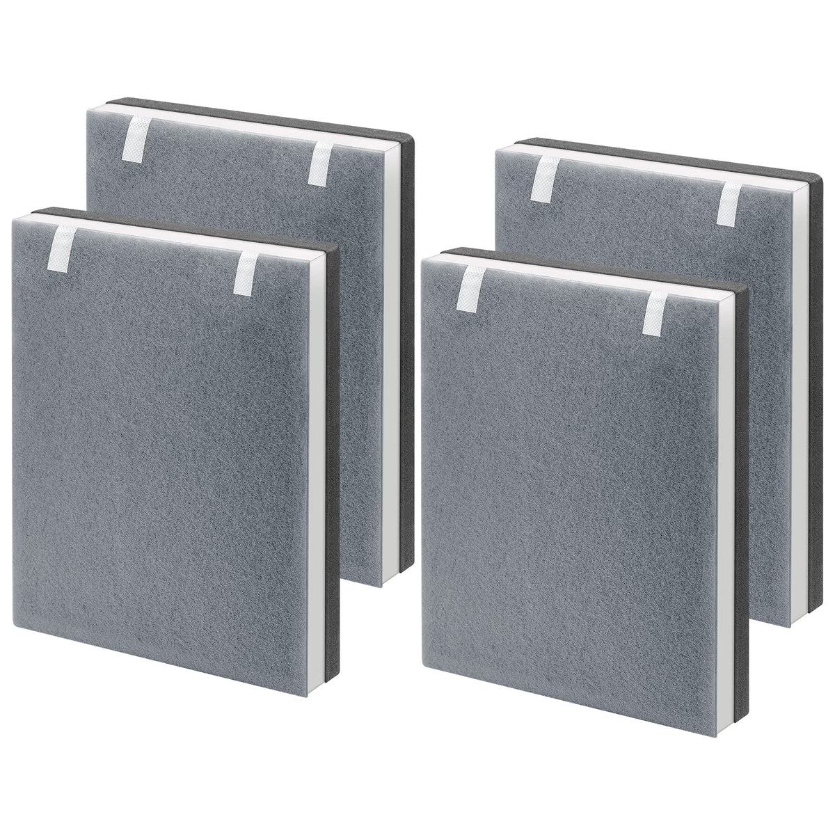 Cabiclean Vital 100 replacement filter pack front view—3-in-1 filtration for cleaner air.