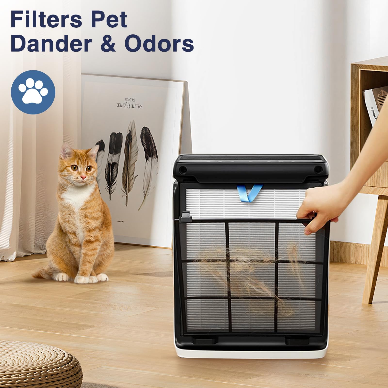 Cabiclean Vital 100S-P air purifier filter for fresher rooms
