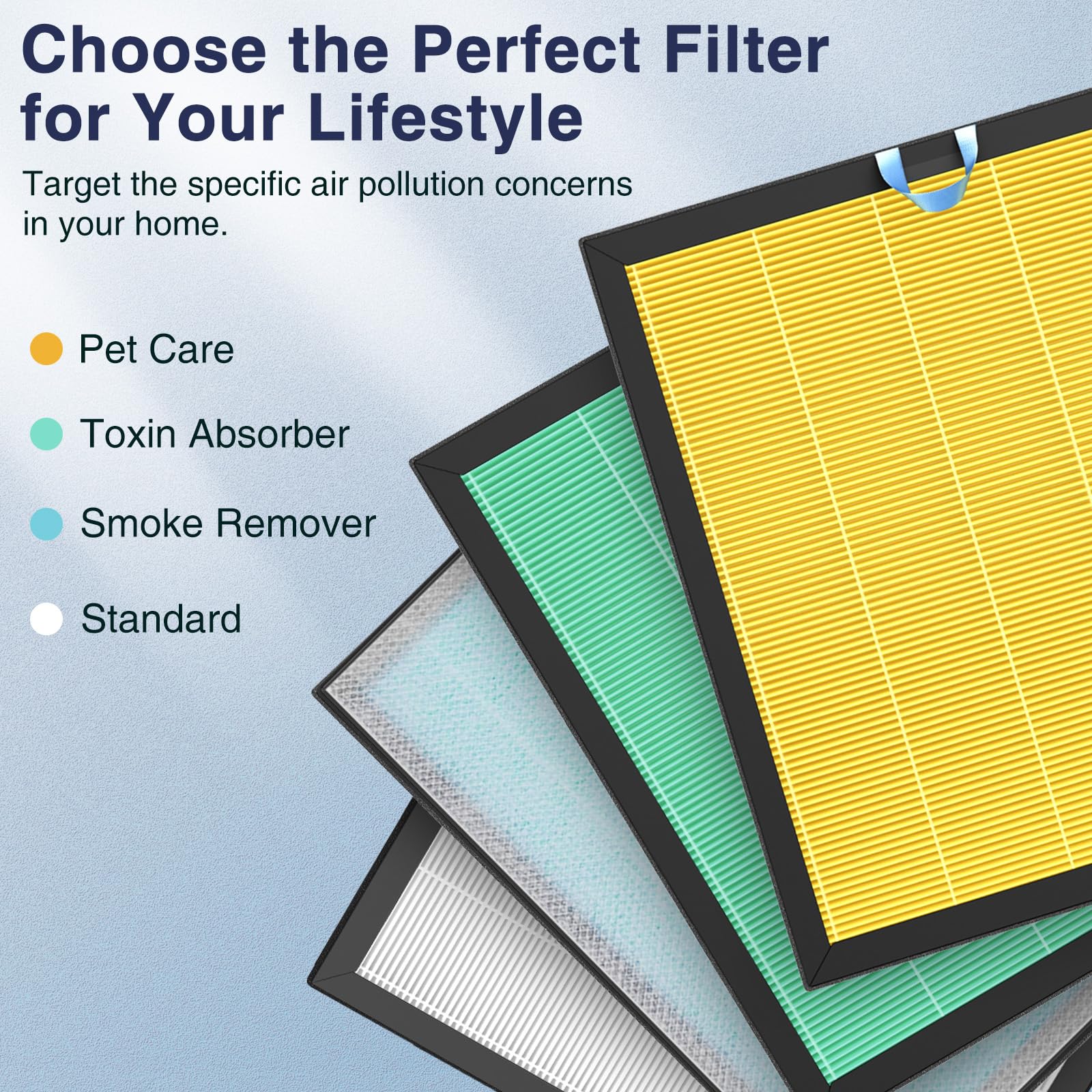 Two-pack convenience from Cabiclean Vital 100S-P filter for home replacements