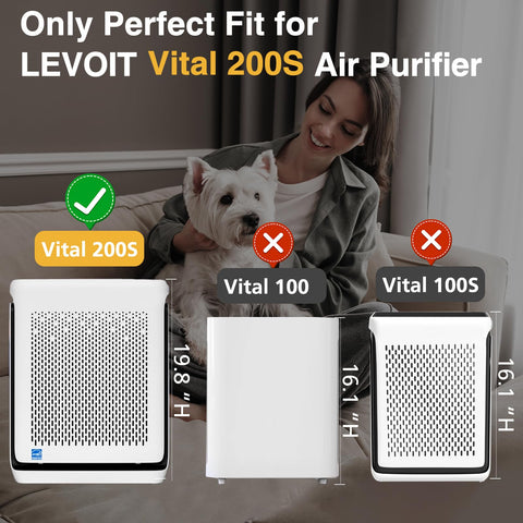 Cabiclean Vital 200S Pet Care Filter packaging shows value in a 2-pack