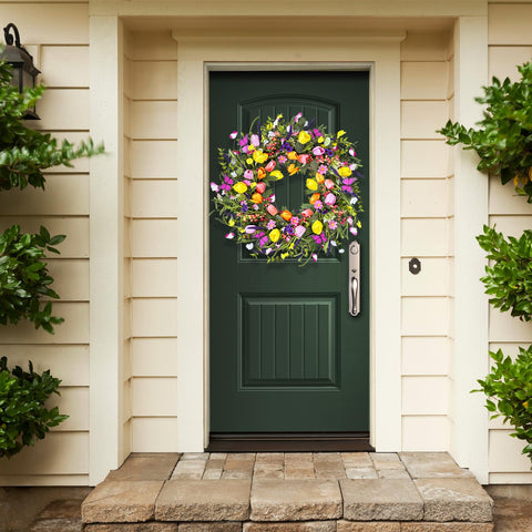 CACISE white butterfly clip brightens spring decor on doors and walls.