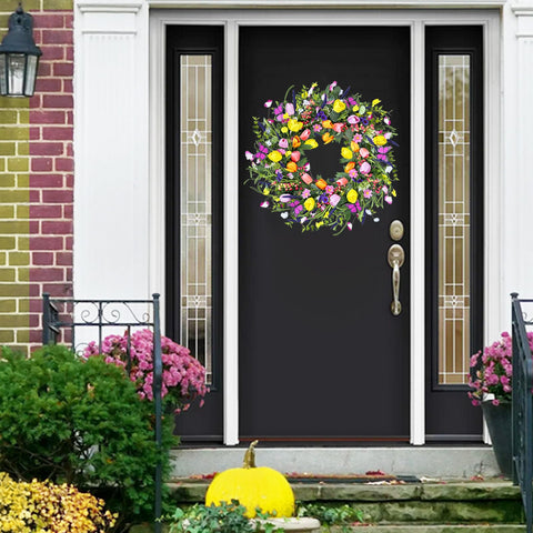 CACISE yellow butterfly clip adds playful color accents to your wreath decor.