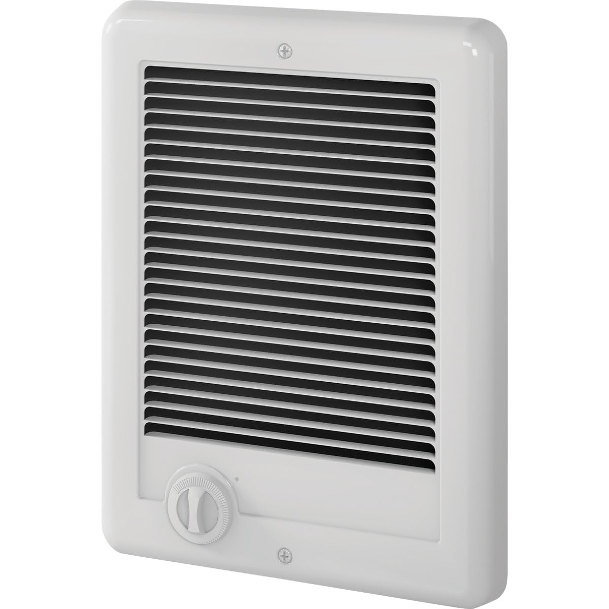 Cadet Com-Pak wall heater front view showing compact design for small spaces