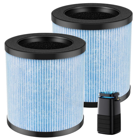 Caehomly MJ002H replacement filter front view for precise fit in POMORON units.