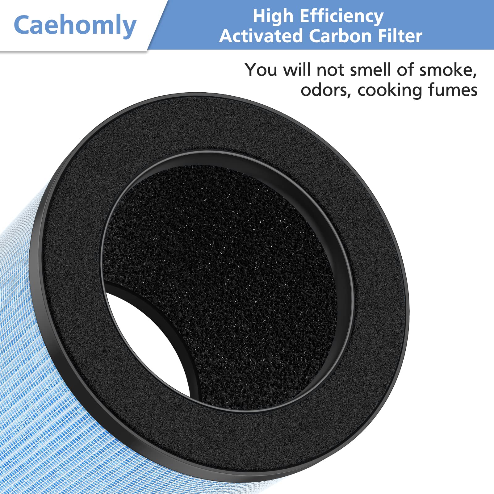 Caehomly MJ002H True HEPA layer for fine particle filtration.