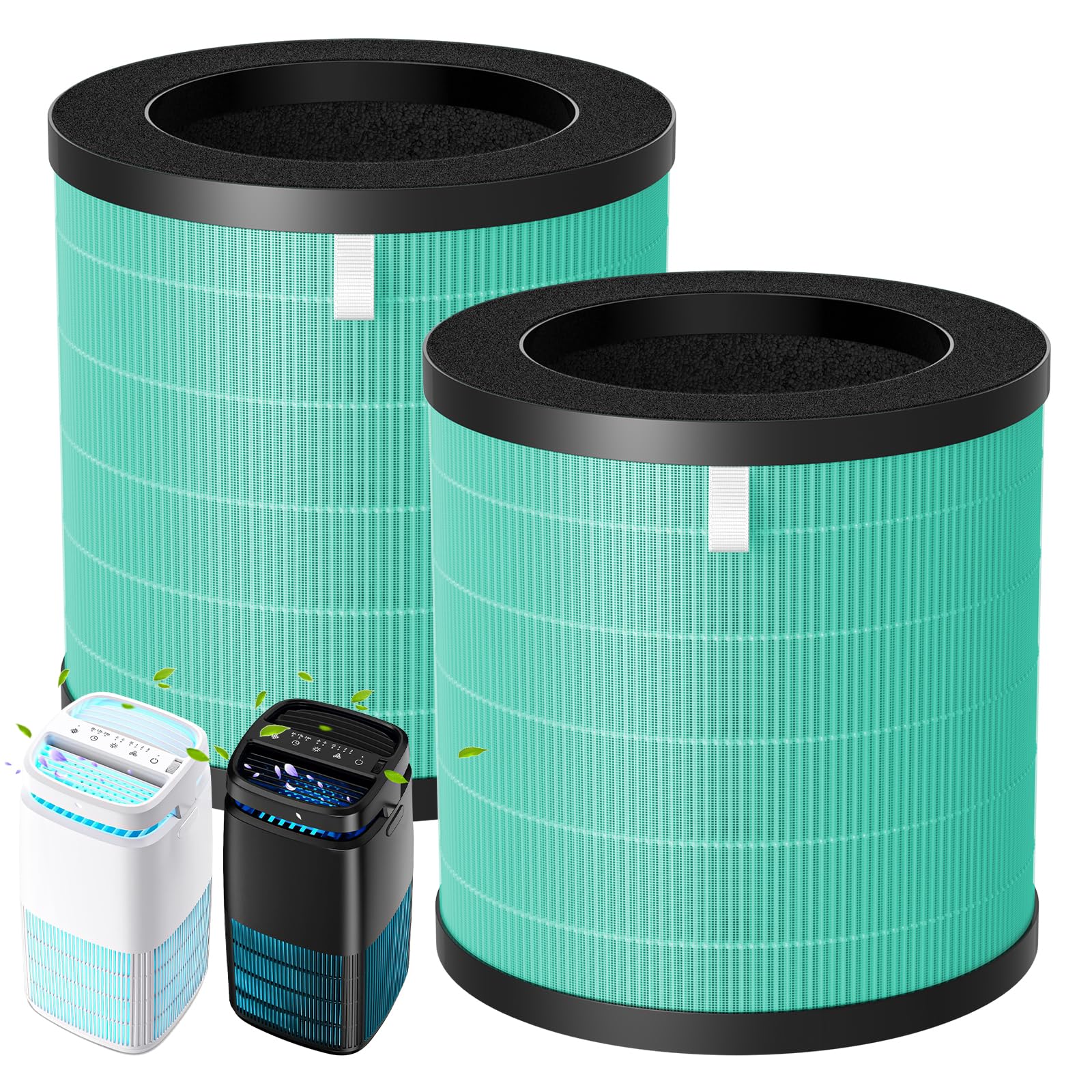 Caehomly MJ002H two-pack filters for quick, pet-friendly air care.