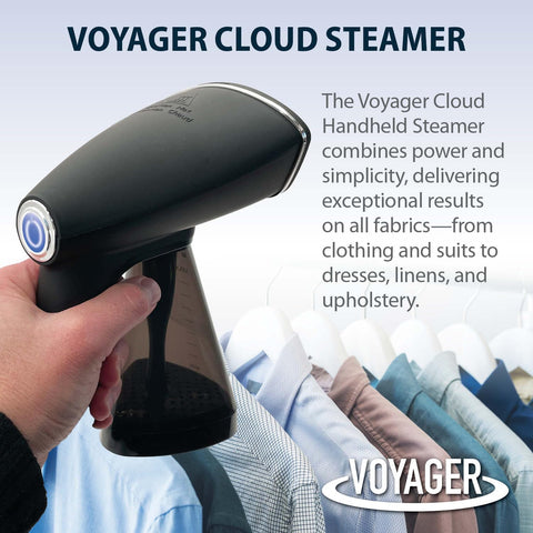 Cafe Valet Voyager Cloud steamer storage bag included for travel and safe packing