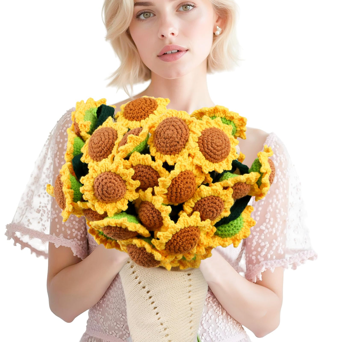 Cagulax sunflower blanket women's throw offers cozy warmth and decorative texture.