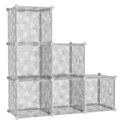 C&AHOME cube storage organizer with doors for clutter-free living spaces.