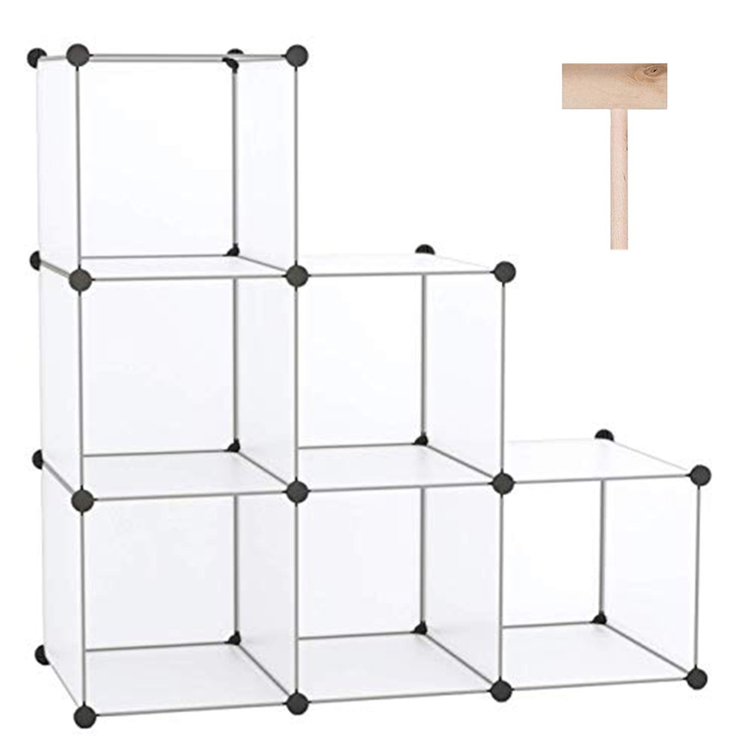C&AHOME cube storage organizer front view for versatile organization