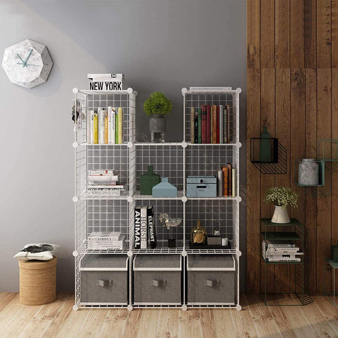 C&AHOME metal-frame durability keeps belongings secure over time.